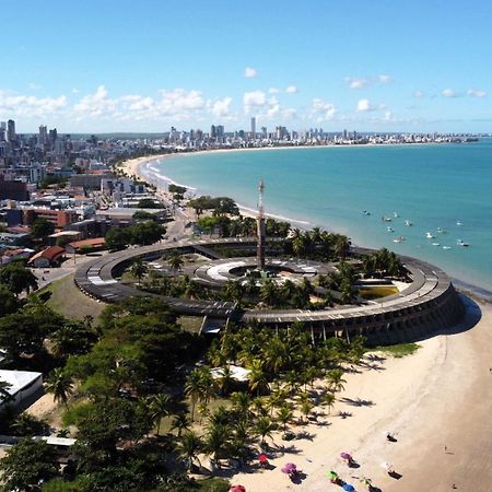 Flat A Beira Mar Na Orla De Cabo Branco Appartement João Pessoa Buitenkant foto
