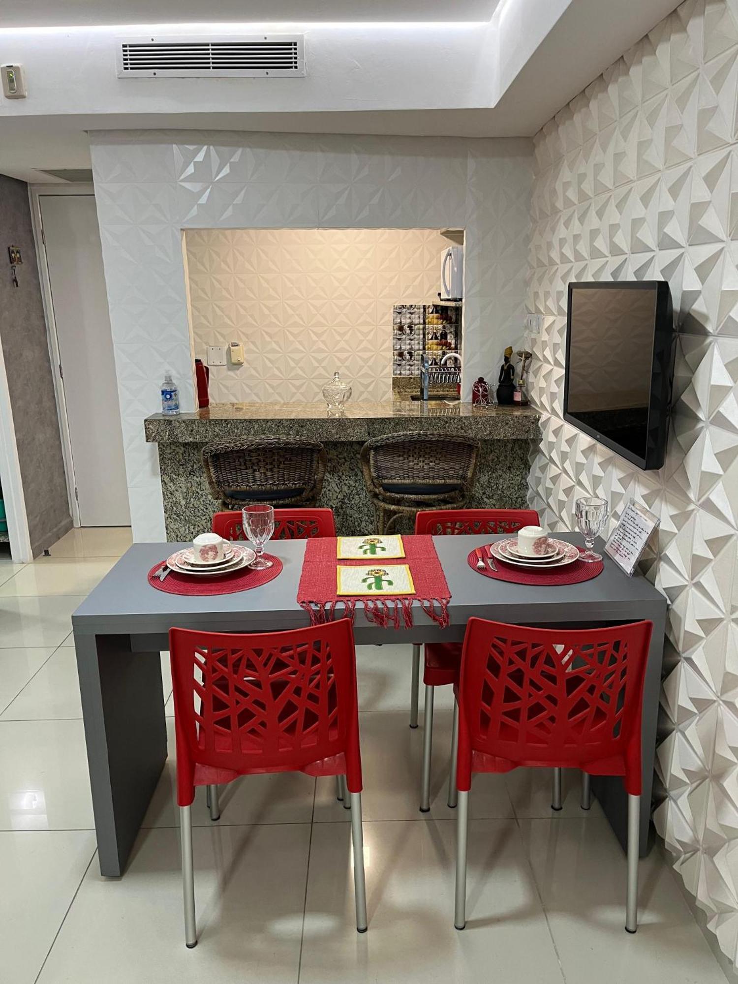 Flat A Beira Mar Na Orla De Cabo Branco Appartement João Pessoa Buitenkant foto
